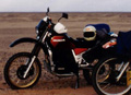 750 XLV. C'tait quand mme beau, cette moto au milieu des dunes